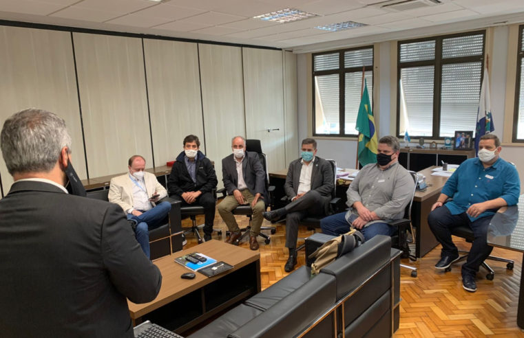 Prefeitura participa de reunião com a presença do secretário estadual de Ciência e Tecnologia