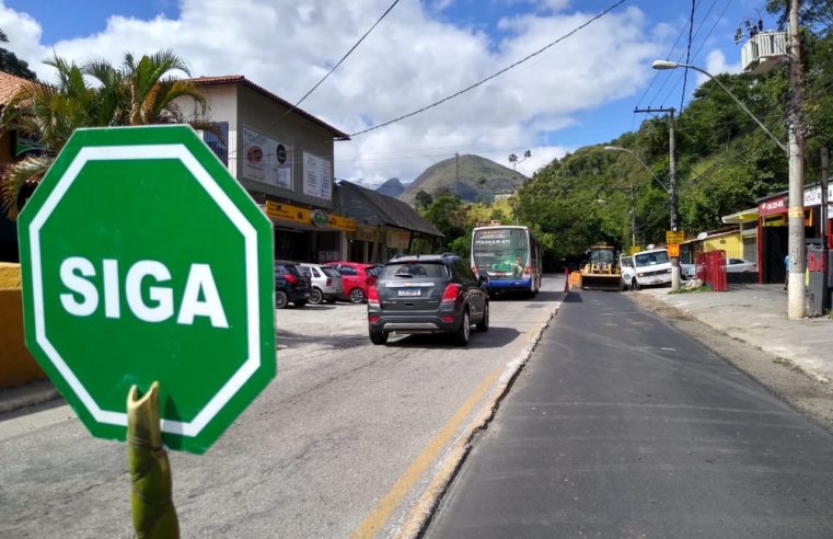 Obras da Águas do Imperador na União e Indústria serão executadas à noite para minimizar impactos no trânsito em Itaipava