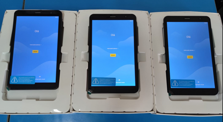 Prefeitura adquire dois mil tablets para estudantes da Rede Municipal de Paraíba do Sul