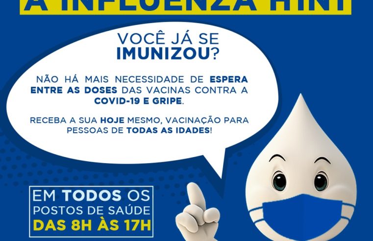 Teresópolis reforça convocação da população para vacina contra a gripe H1N1