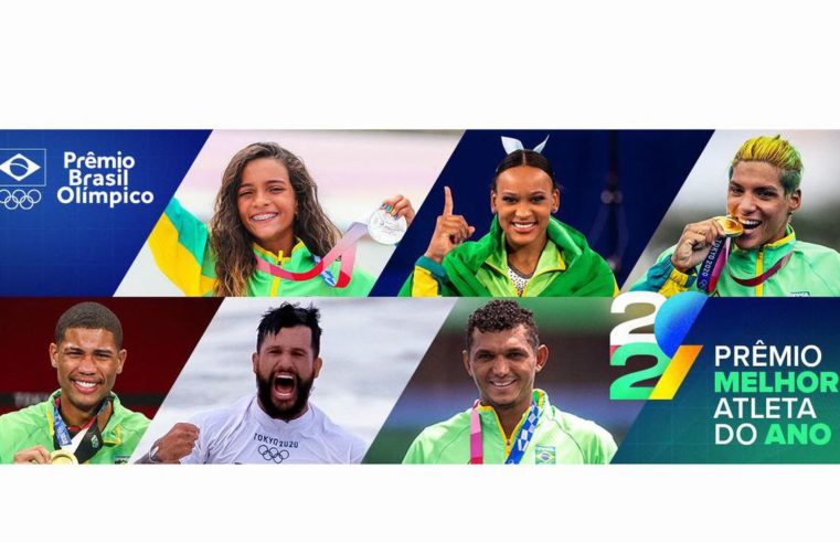 Seis medalhistas olímpicos concorrem ao Troféu Melhor Atleta do Ano