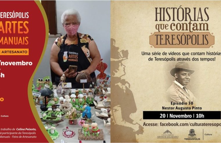 Programação para o final de semana em Teresópolis: Histórias que contam Teresópolis e Feira de Artes Manuais