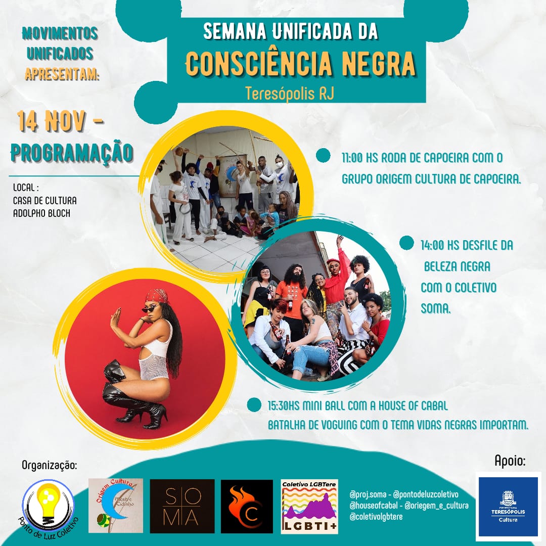 Teresópolis comemora Semana da Consciência Negra