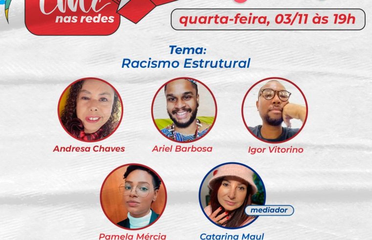 IMC nas Redes terá como tema o racismo estrutural na próxima quarta-feira (03/11)
