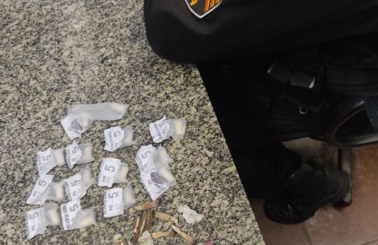 Três homens são presos com drogas na BR-040