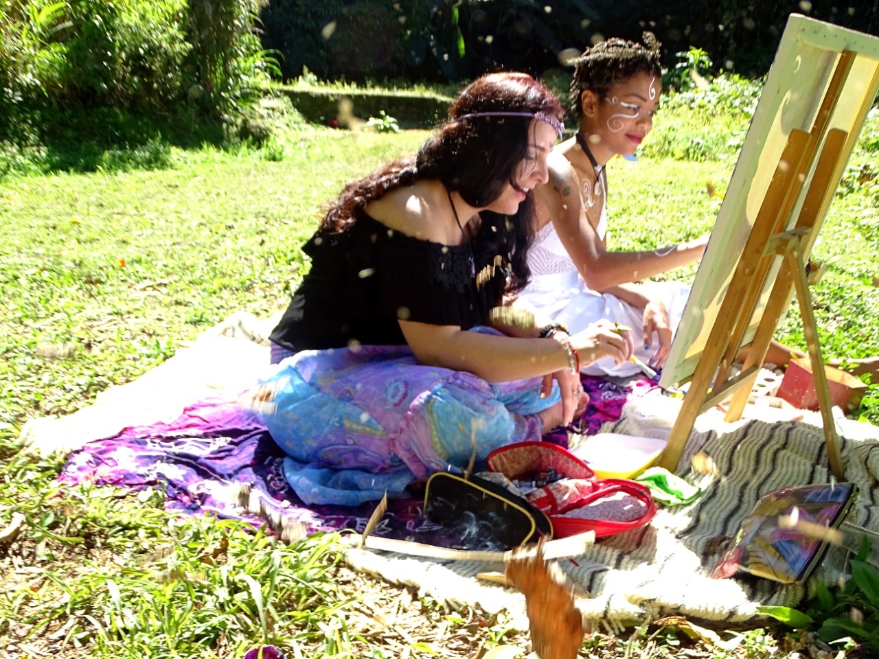 Artistas vão utilizar o Parque Cremerie como cenário para pinturas no próximo sábado