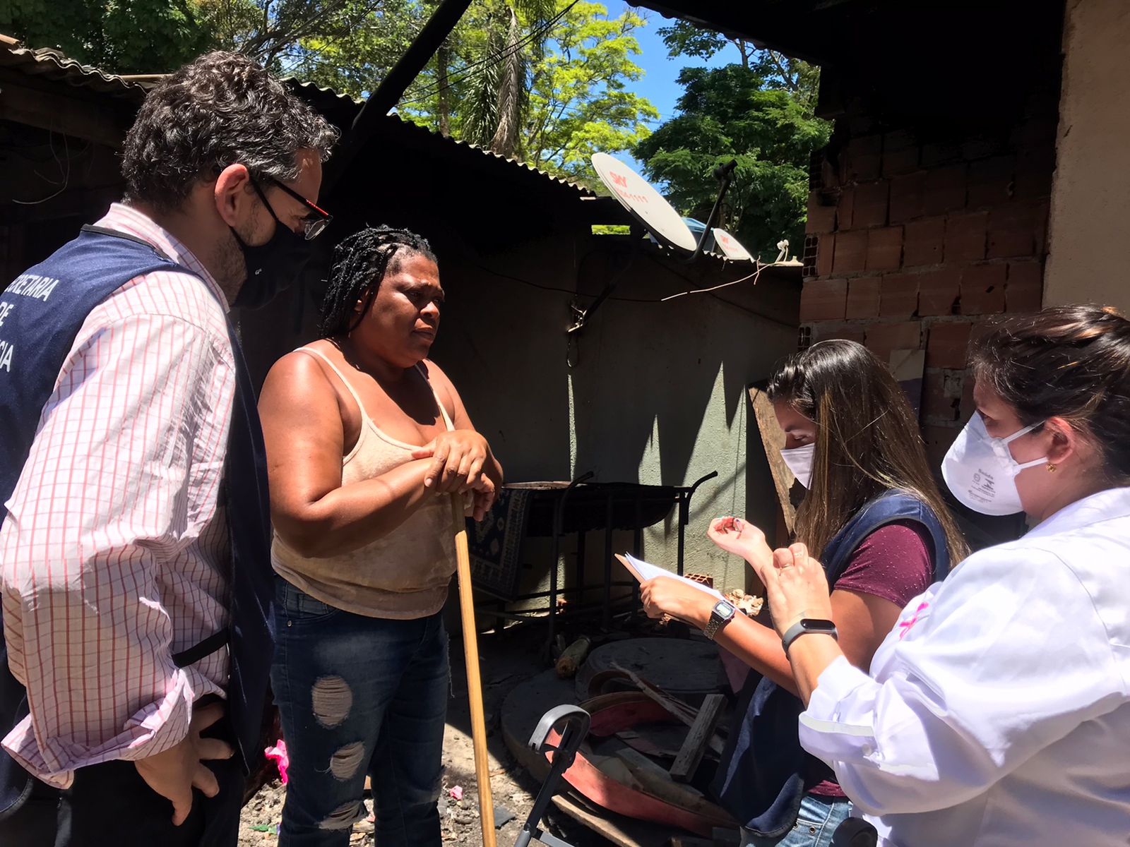 Assistência Social: atendimento a moradores no Catobira