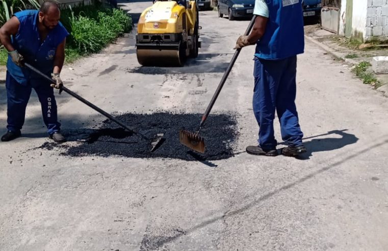 Acelera Petrópolis: ações de tapa-buracos acontecem em Corrêas e Nogueira