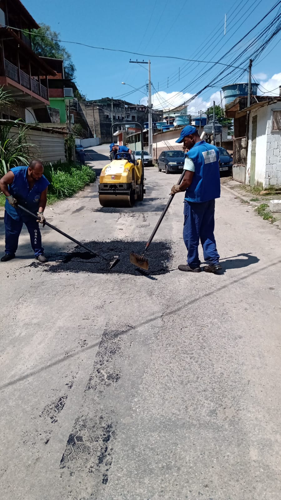 Acelera Petrópolis: ações de tapa-buracos acontecem em Corrêas e Nogueira