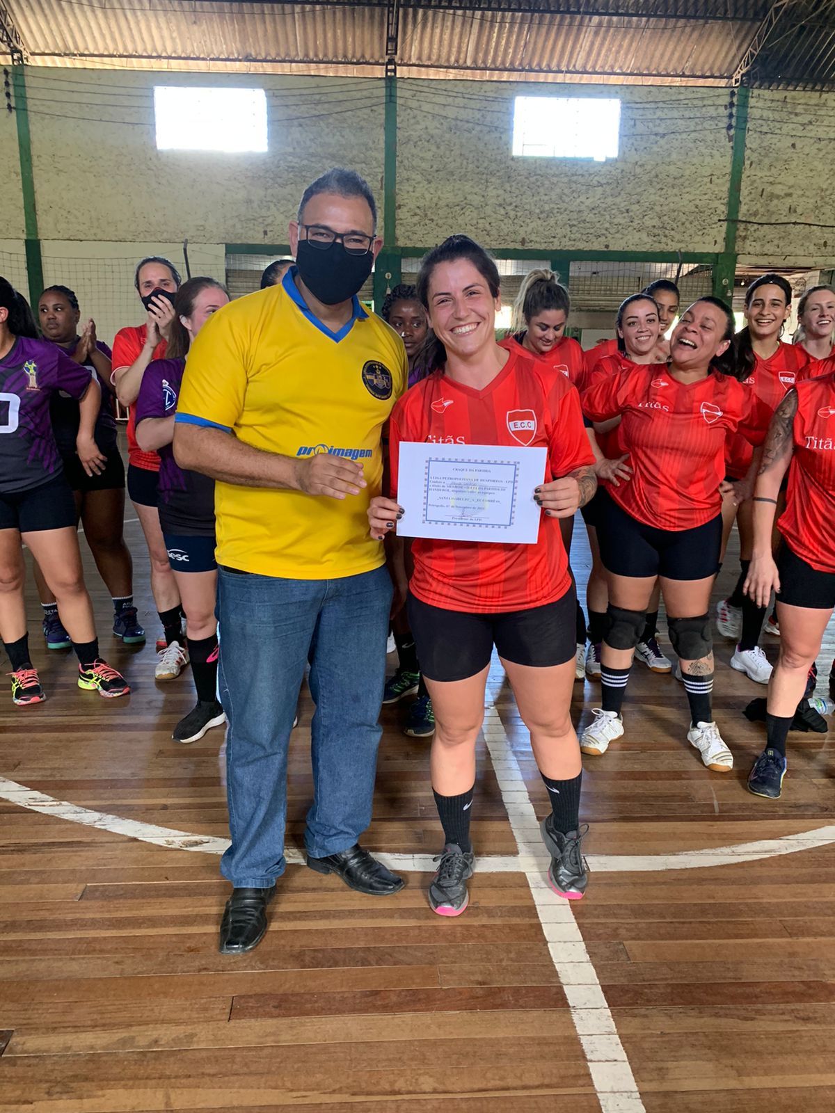 LPD realiza segunda rodada do Campeonato de Handebol em Petrópolis