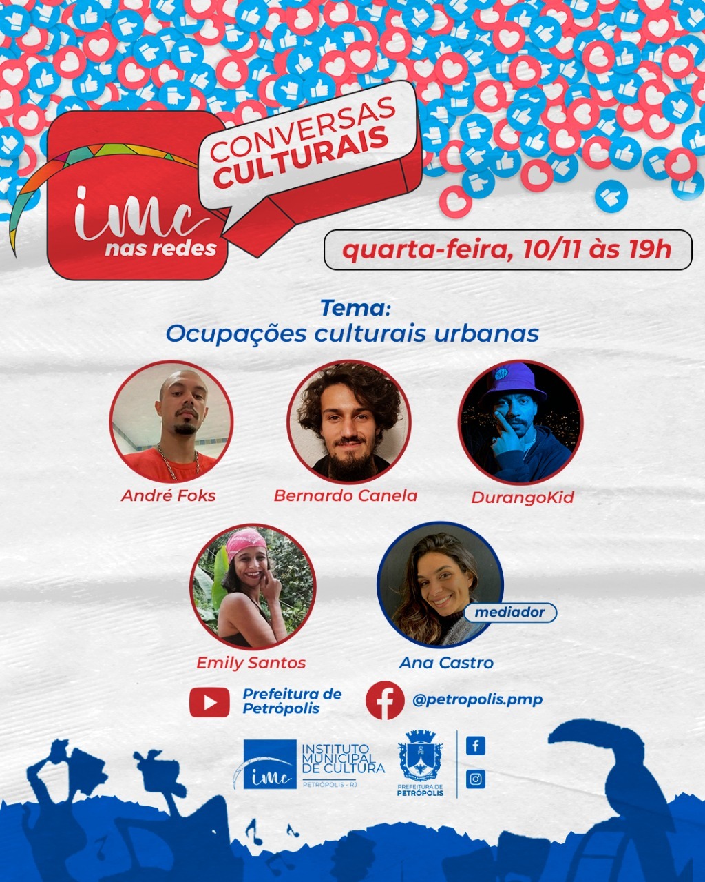 IMC nas Redes terá como tema as ocupações culturais urbanas na próxima quarta-feira (10/11)