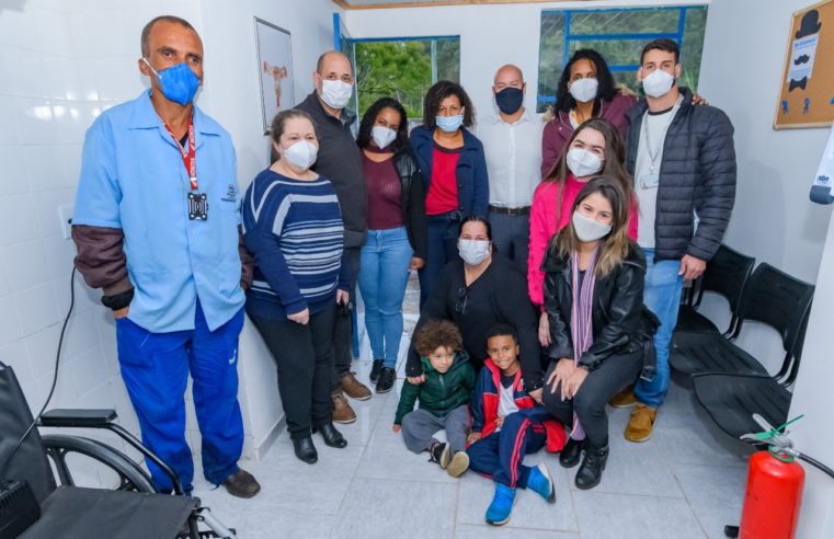 Prefeito e Secretário de Saúde de Teresópolis visitam a Unidade de Atenção Primária à Saúde do Pimentel