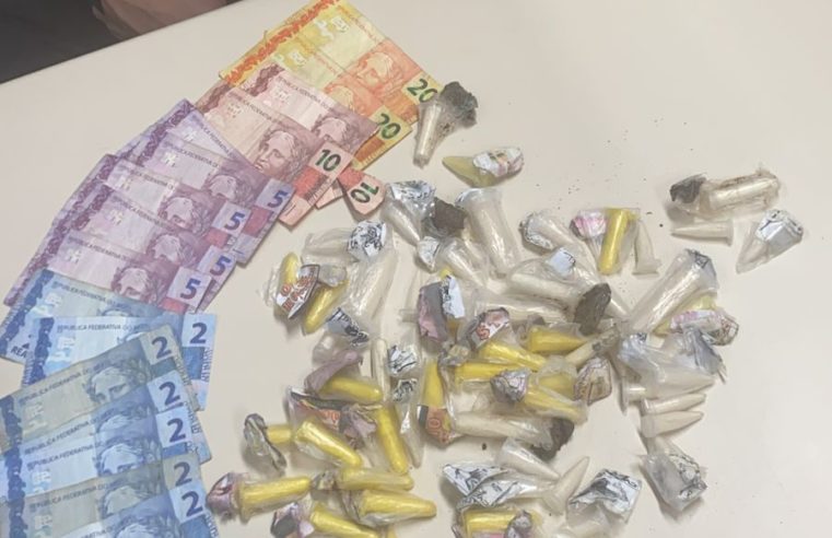 Homem é preso com cápsulas de cocaína em Nogueira