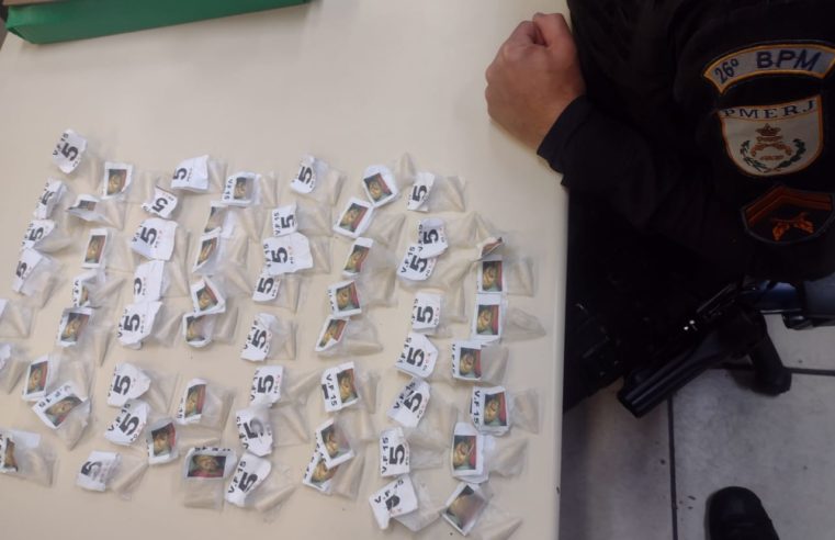 Drogas são encontradas no Vila Felipe, em Petrópolis