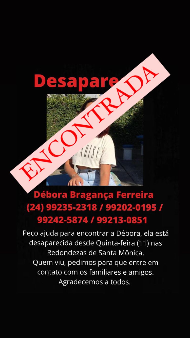 Petropolitana que estava desaparecida é encontrada no Rio de Janeiro