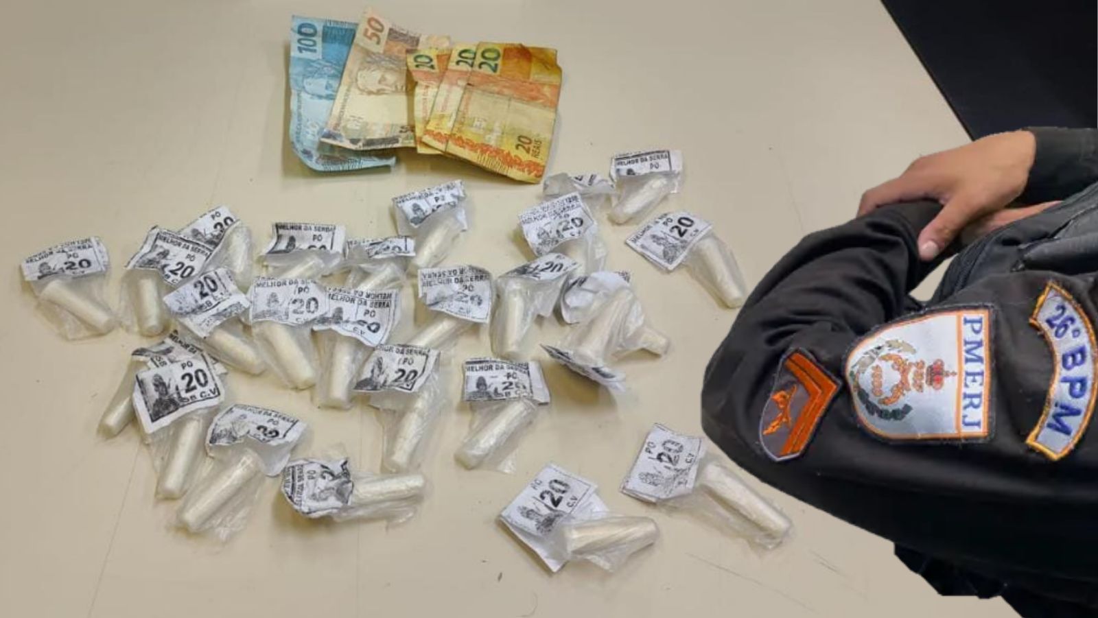 PM prende mulher acusada de traficar drogas no Independência