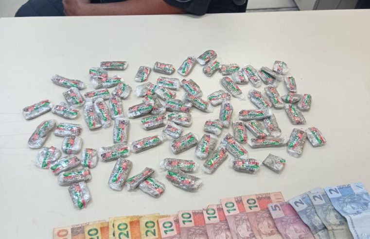 Homem é preso com trouxinhas de maconha no Alto da Serra