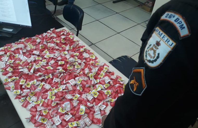 Cápsulas de cocaína são apreendidas no São Sebastião