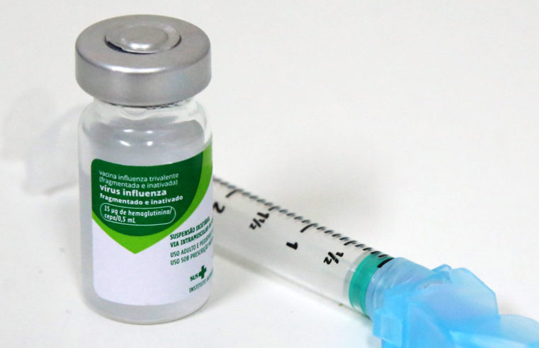 Vacina contra influenza ainda está disponível em 15 unidades de Saúde de Petrópolis