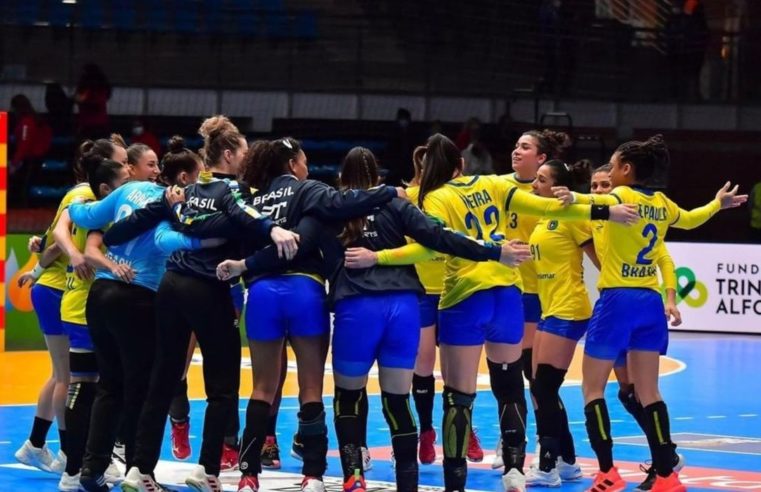 Handebol: Brasil garante vaga nas quartas de final do Mundial feminino