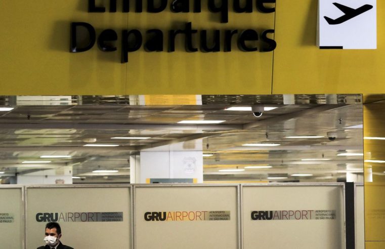 Regras sanitárias para entrar no Brasil serão adiadas em uma semana