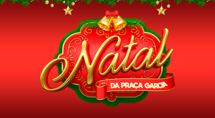 ‘Natal da Praça Garcia’ tem abertura nesta sexta-feira em Paraíba do Sul