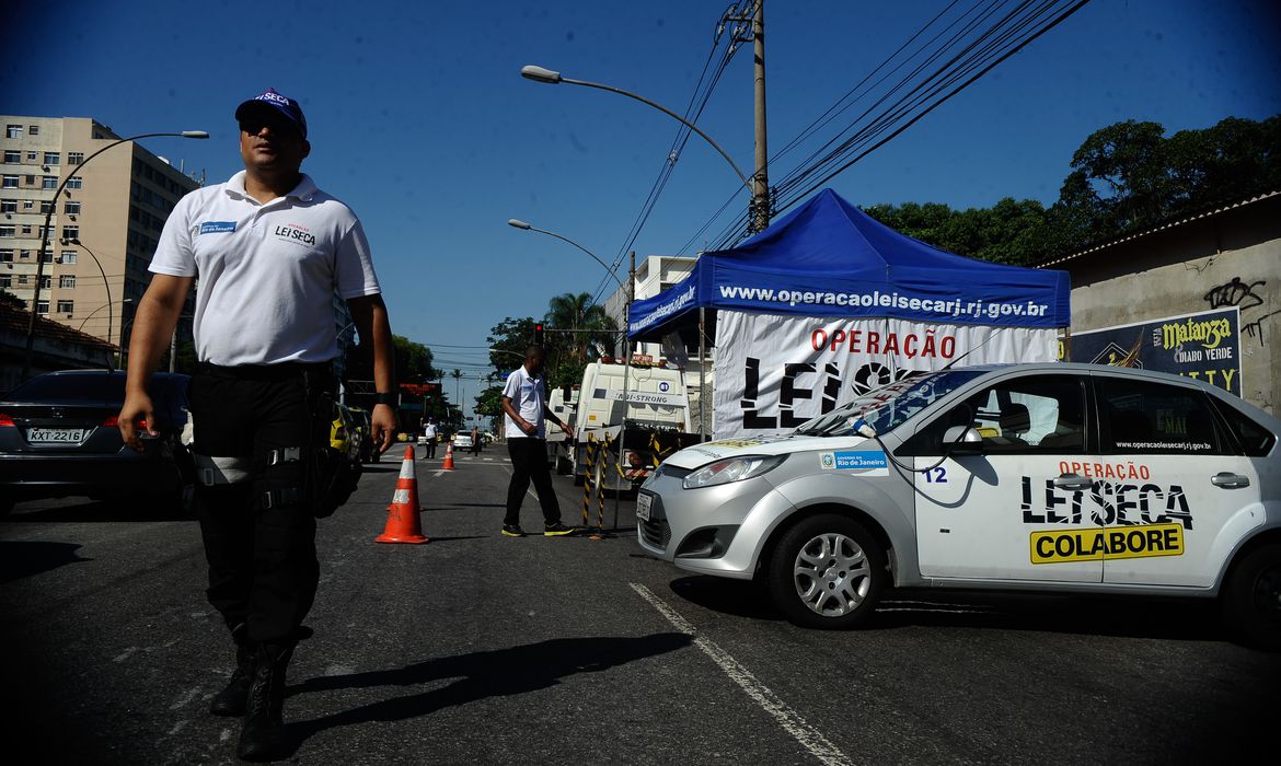 Lei Seca flagrou 482 motoristas alcoolizados no fim de semana do Natal