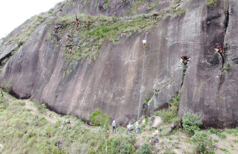 Parque Natural Municipal Montanhas de Teresópolis ganha Campo Escola de Escalada Alexandre Oliveira