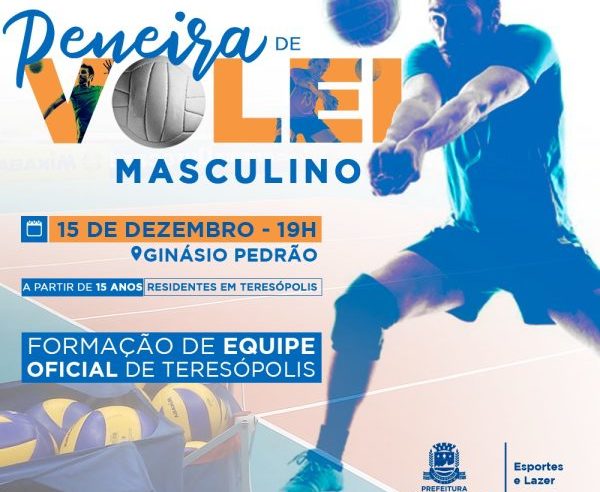 Teresópolis seleciona jogadores para equipe municipal de vôlei