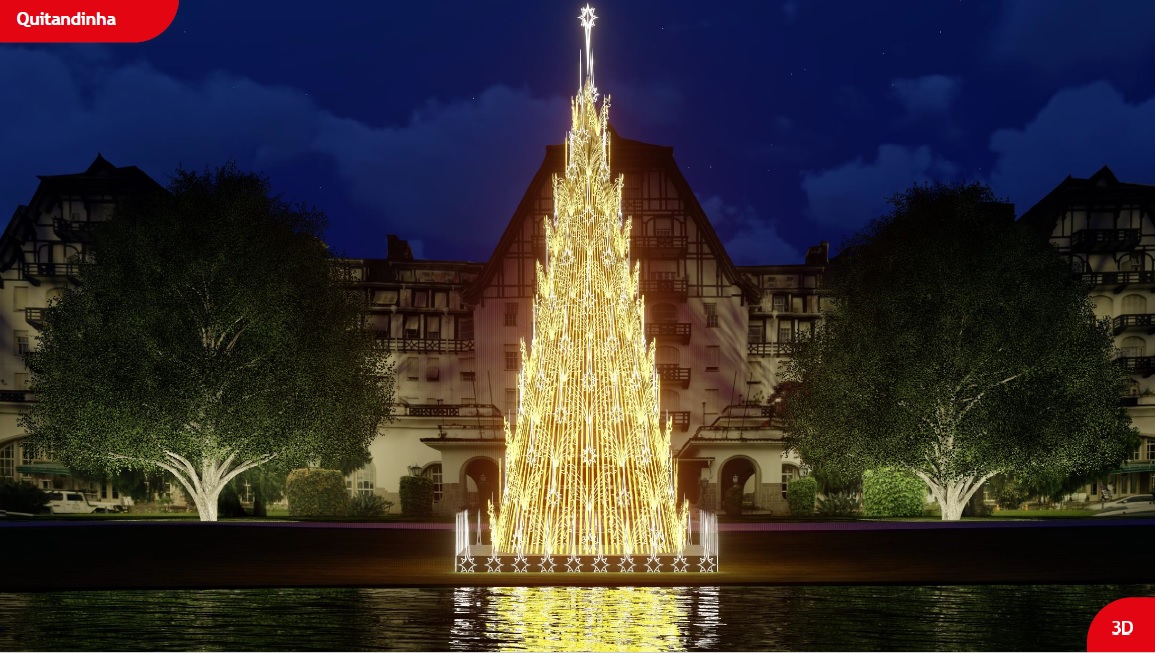 Acendimento das luzes é o destaque do Natal Sesc RJ em Petrópolis neste fim de semana