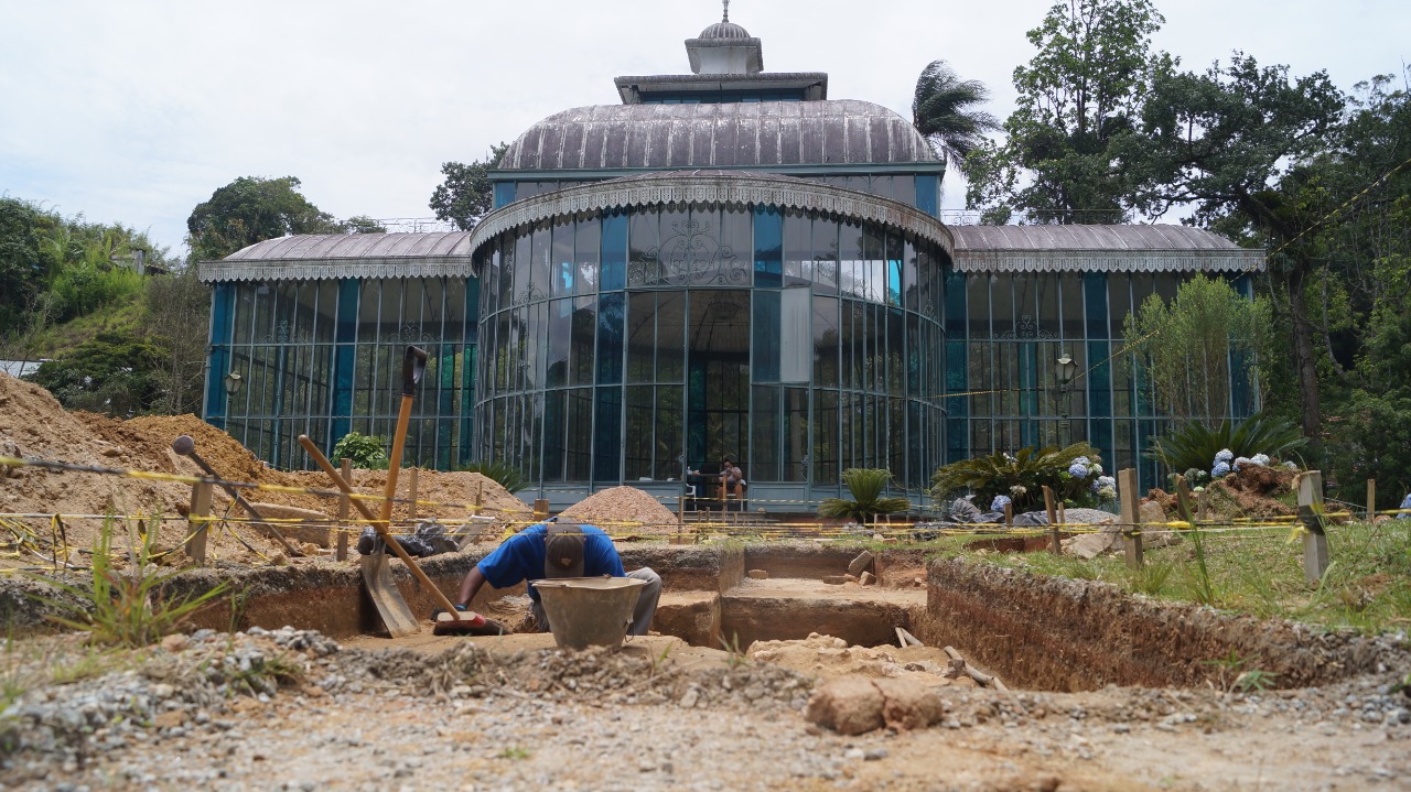 Prefeitura retoma intervenções no Palácio de Cristal nesta quinta-feira