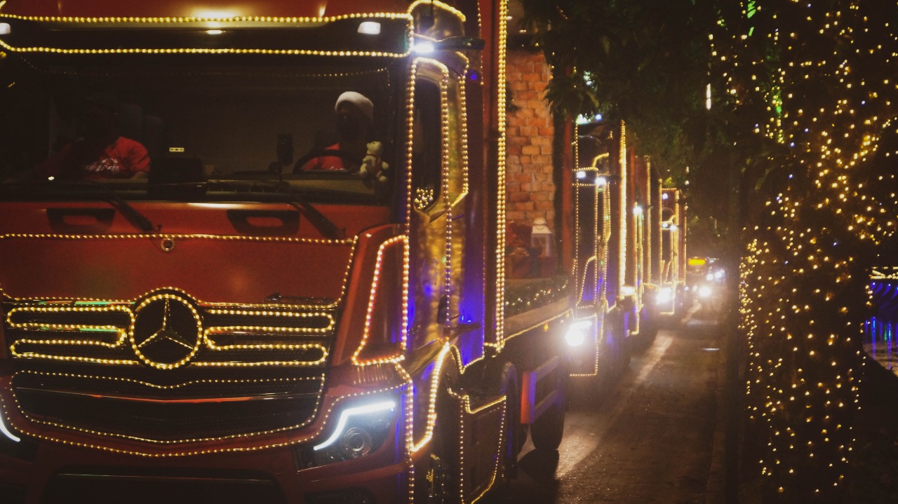Caravana da Coca-Cola percorre ruas do bairros e o Centro Histórico no primeiro fim de semana Natal Imperial