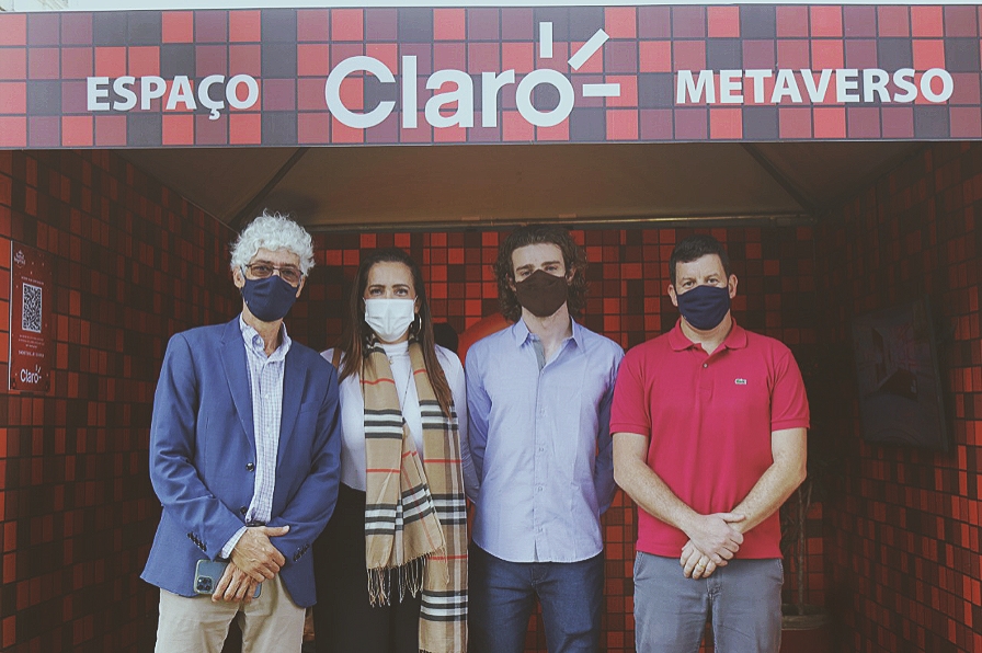Espaço Claro Metaverso oferece experiência no mundo virtual durante o Natal Imperial 2021