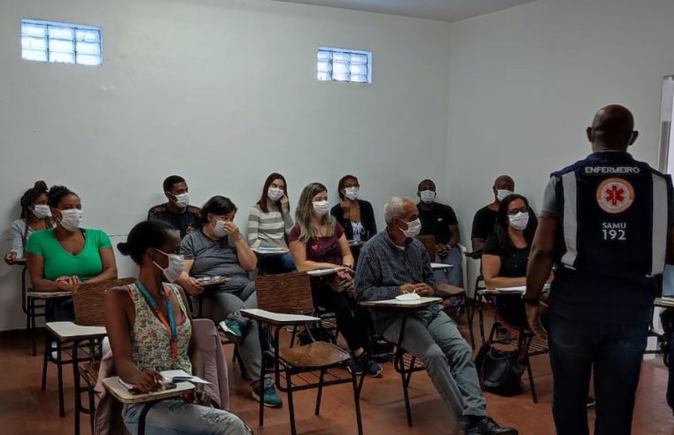 Defesa Civil, em parceria com o SAMU, reforça capacitação nas comunidades para a atuação em situações de emergência