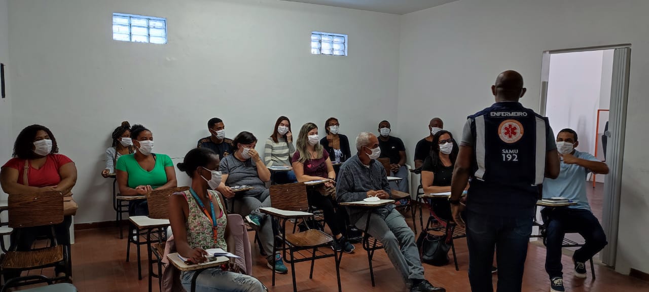 Defesa Civil, em parceria com o SAMU, reforça capacitação nas comunidades para a atuação em situações de emergência