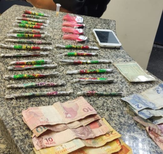 PM prende homens acusados de tráfico na Posse