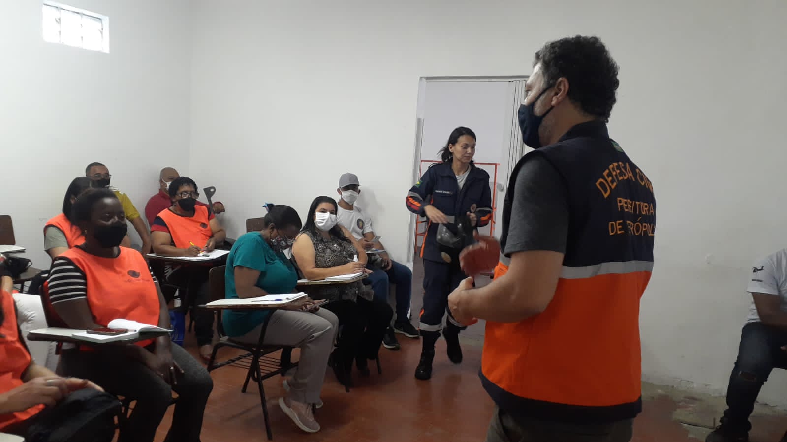 Defesa Civil conclui mais uma capacitação de primeiros socorros em parceria com o SAMU