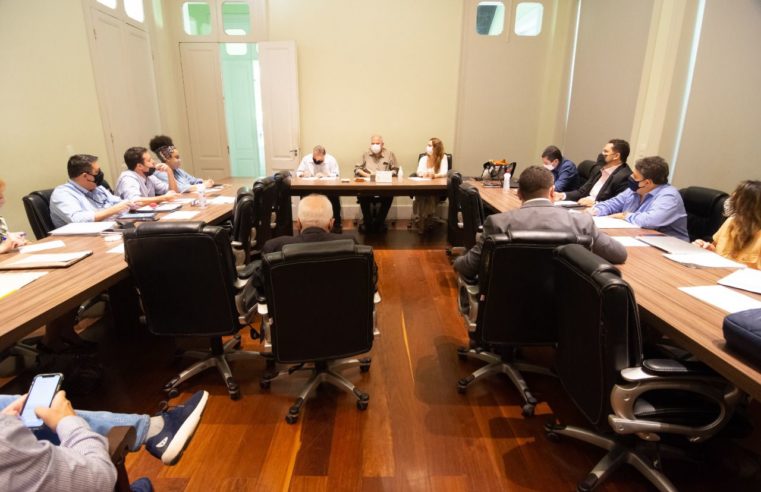Durante primeira reunião do novo secretariado, Bomtempo destaca: “transparência será a marca do governo”