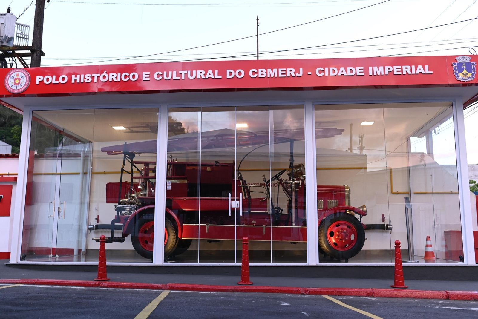 Corpo de Bombeiros RJ inaugurou Polo Histórico e Cultural em Petrópolis