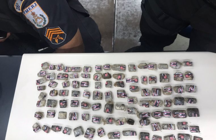 Drogas são apreendidas no Sertão do Carangola