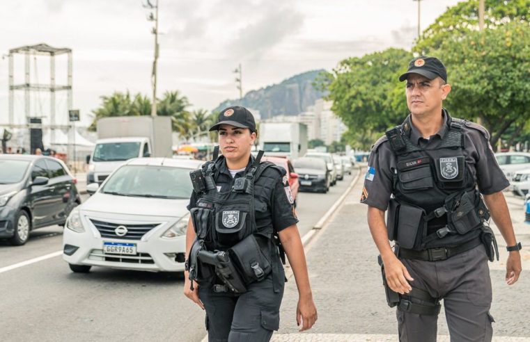 Réveillon: 18 mil policiais militares estarão nas ruas para garantir a segurança da festa