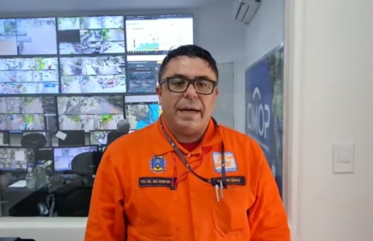 Defesa Civil mantém interdição de área próxima a Estrada da Pedreira, no Ingá