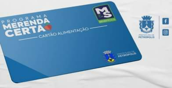 Vereador lança abaixo-assinado pela volta do Cartão Merenda Certa em Petrópolis