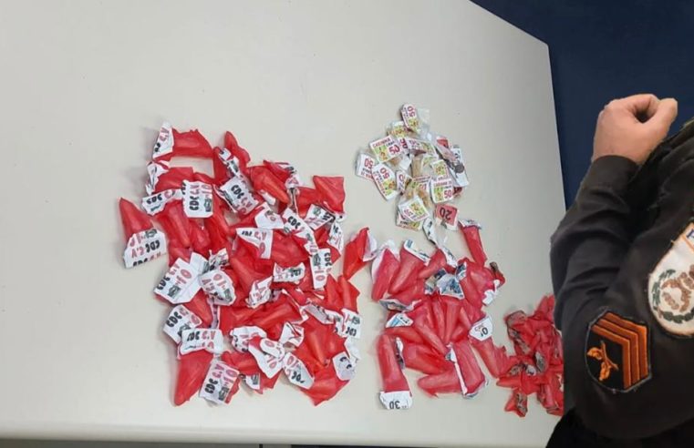 Denúncia leva PM a apreender cocaína e crack no Quitandinha