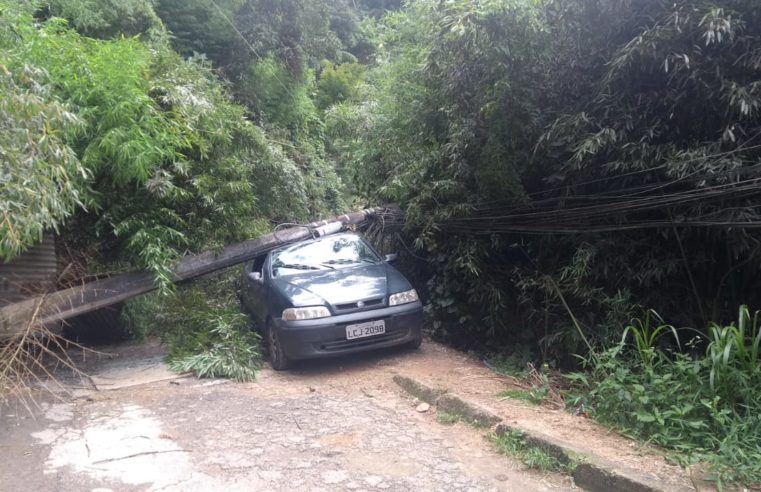 Chuvas deixam 224 pessoas desalojadas e 66 imóveis interditados em Petrópolis