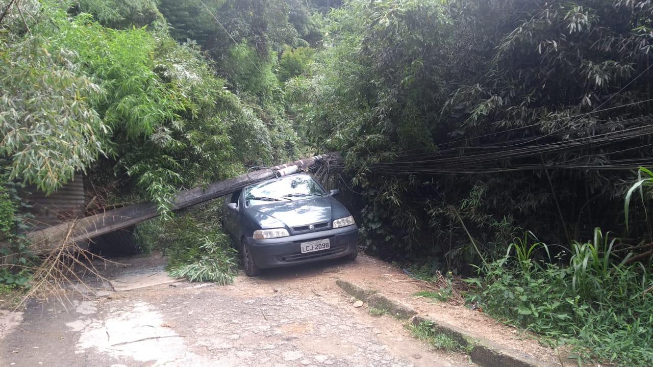 Chuvas deixam 224 pessoas desalojadas e 66 imóveis interditados em Petrópolis