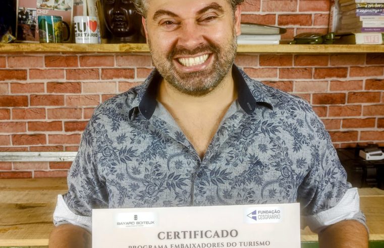 Petropolitano Dann Mattos toma posse como embaixador do turismo do Rio de Janeiro