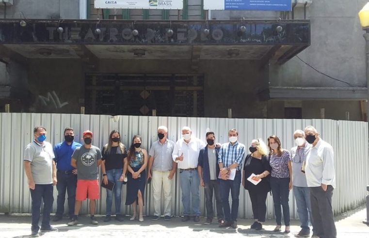 Obra do Theatro Dom Pedro será retomada