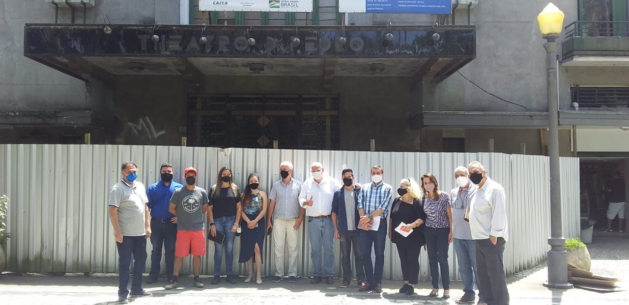 Obra do Theatro Dom Pedro será retomada