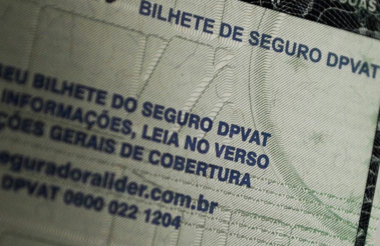 Motorista não pagará DPVAT pelo segundo ano seguido